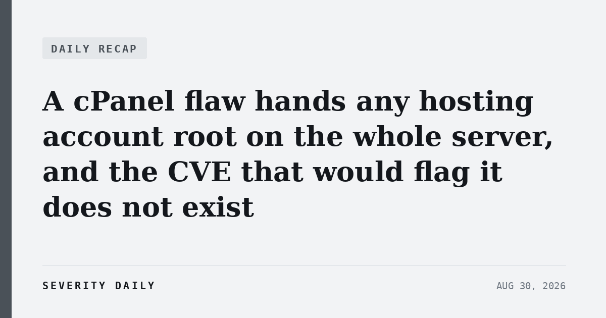 In six of today’s ten stories, the authoritative record has nothing to say at all